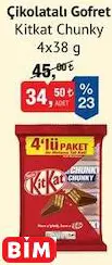 CHUNKY ÇİKOLATALI GOFRET KİTKAT